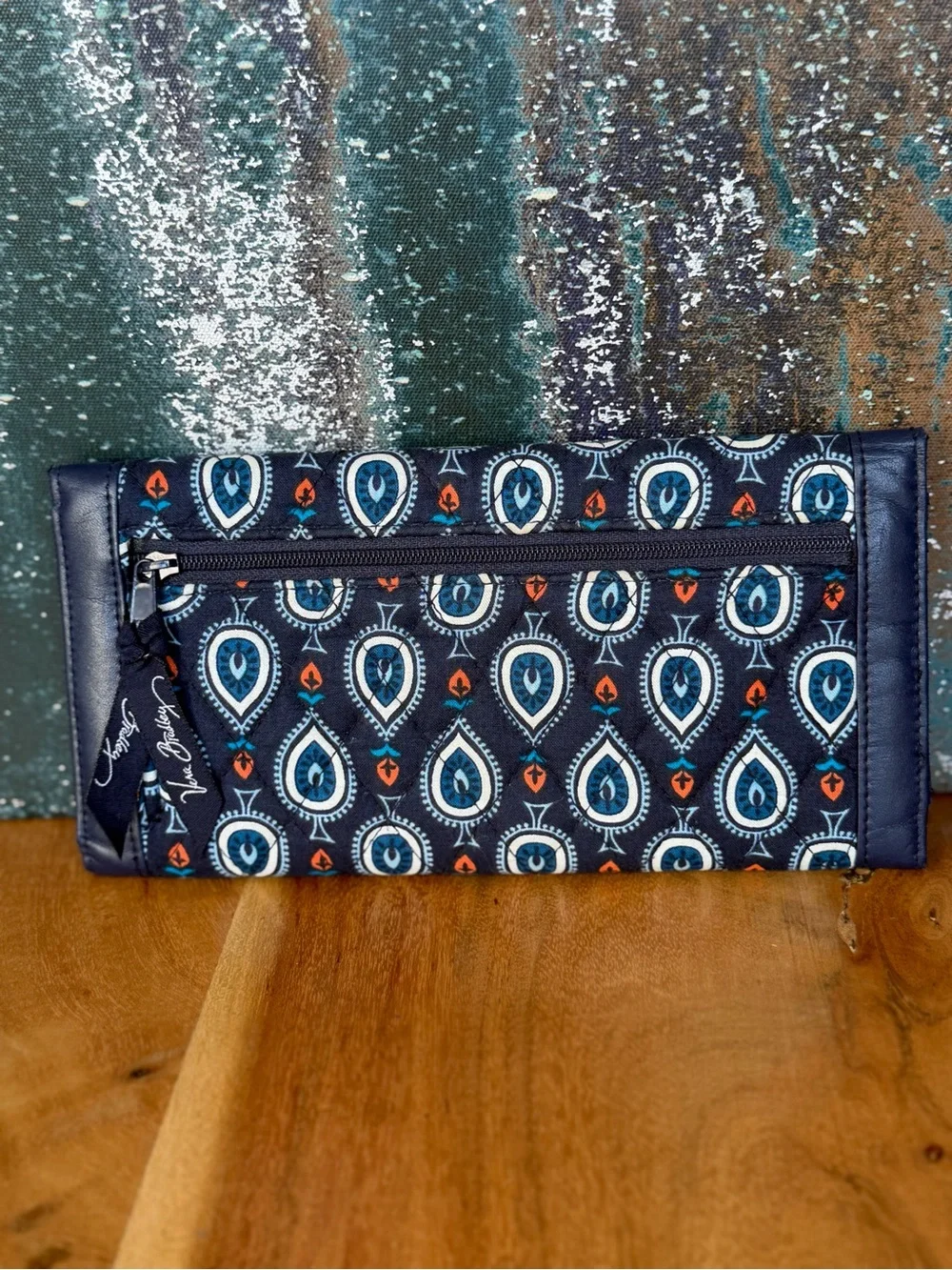 Vera Bradley Boho 2010’s Retired HTF Marrakesh Motifs Wallet VGUC